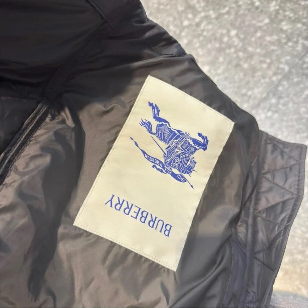 Burberry Black Puffer Jacket - Picture 4 of 8